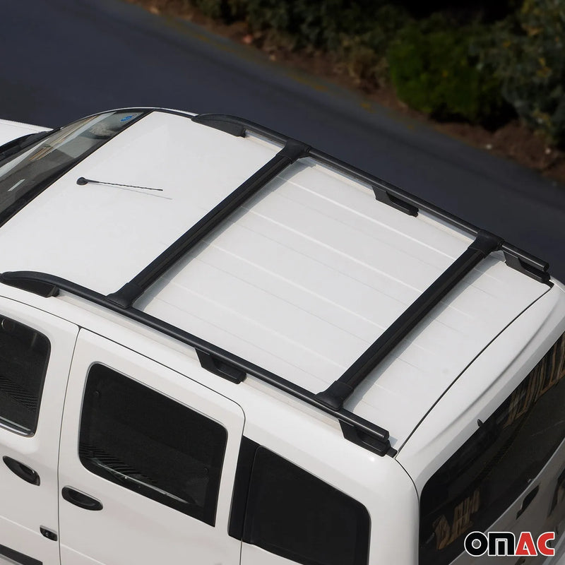 2015-2020 Ford Transit Extended Roof Racks & Roof Rack Rails Black