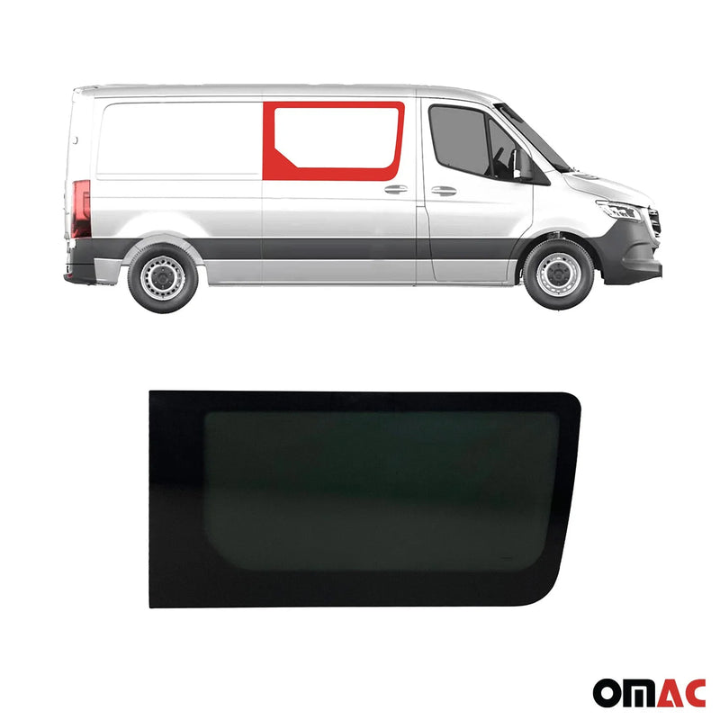 2010-2018 Mercedes Sprinter W906 Window Glass Right Side Sliding Door L2 L3 L4