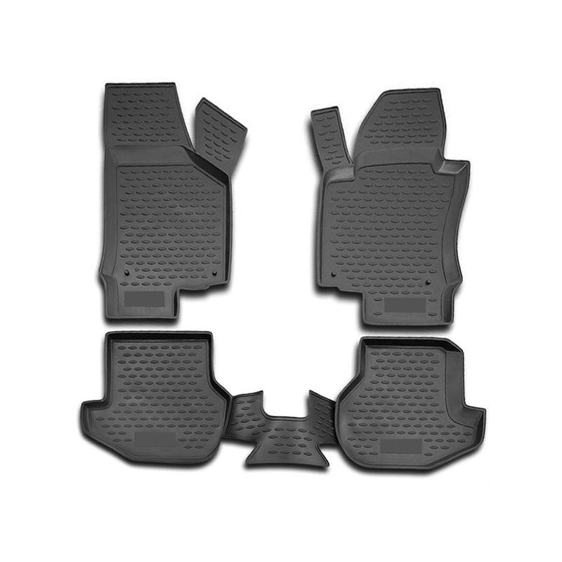 2007-2016 VW EOS Floor Mats Liners Full Set All Weather