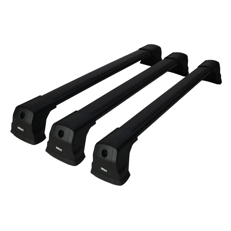 2003-2014 Mercedes Vito W639 Roof Rack Cross Bars 3Pcs Black