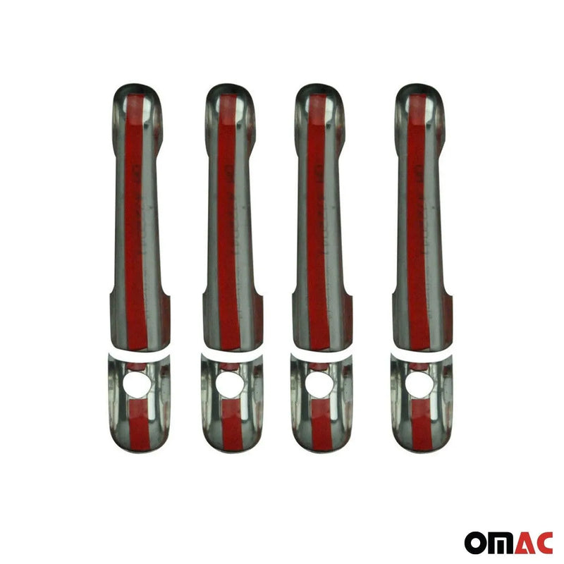 Car Door Handle Cover Protector for Dodge Sprinter 2003-2006 Steel 8 Pcs - OMAC USA