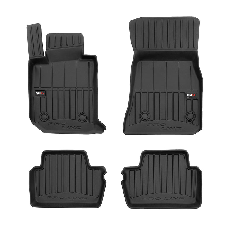 2022-2024 BMW 2 Series Coupe G42 G87 Premium Floor Mats Liners Full Set All Weather Heavy Duty