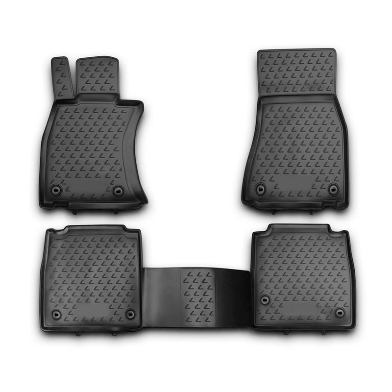 2013-2017 Lexus LS460 Floor Mats Liners Full Set All Weather Black