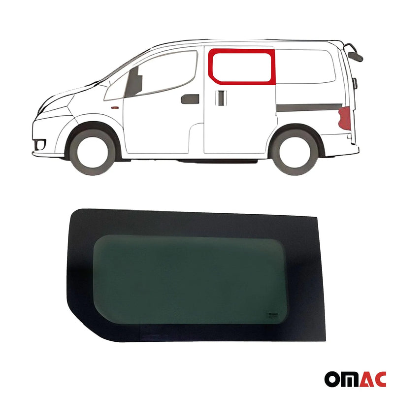 Window Glass for Chevrolet City Express 2015-2018 Front Left Sliding Door L1