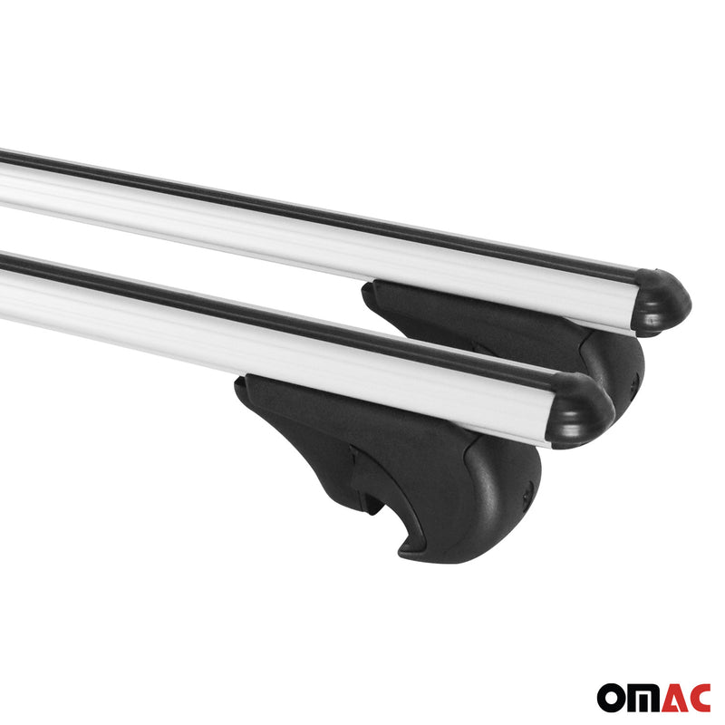 2013-2015 Audi A4 Allroad Roof Rack Cross Bars Silver