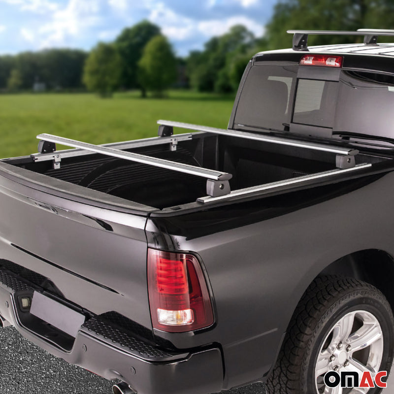 Ford Maverick Truck Bed Rack System Alu Pick Up Sliding Rack 4Pcs