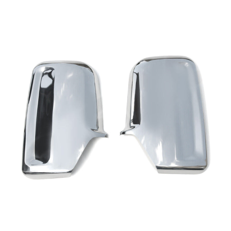 2019-2024 Mercedes Sprinter W907 910 Side Mirror Cover Caps Chrome Silver