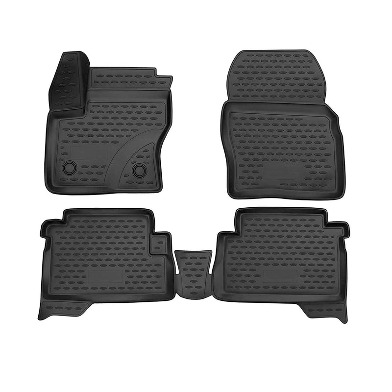 2013-2019 Ford Escape Floor Mats Liners Full Set All Weather Black