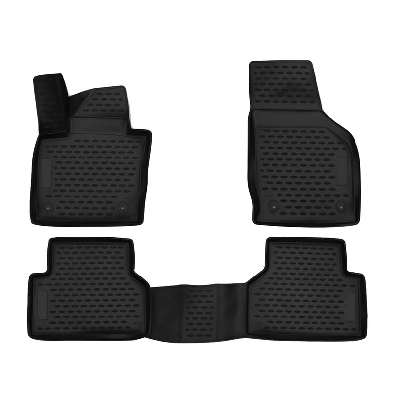 2013-2018 Audi Q3 / Q3 Quattro Floor Mats Liners Full Set All Weather Black