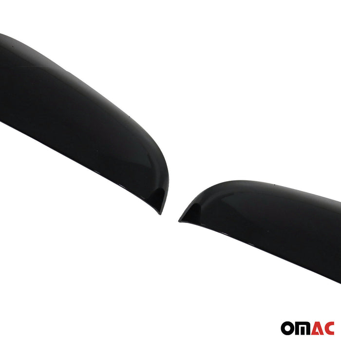 Side Mirror Cover Caps fits Toyota Corolla 2014-2019 Sedan ABS Gloss Black