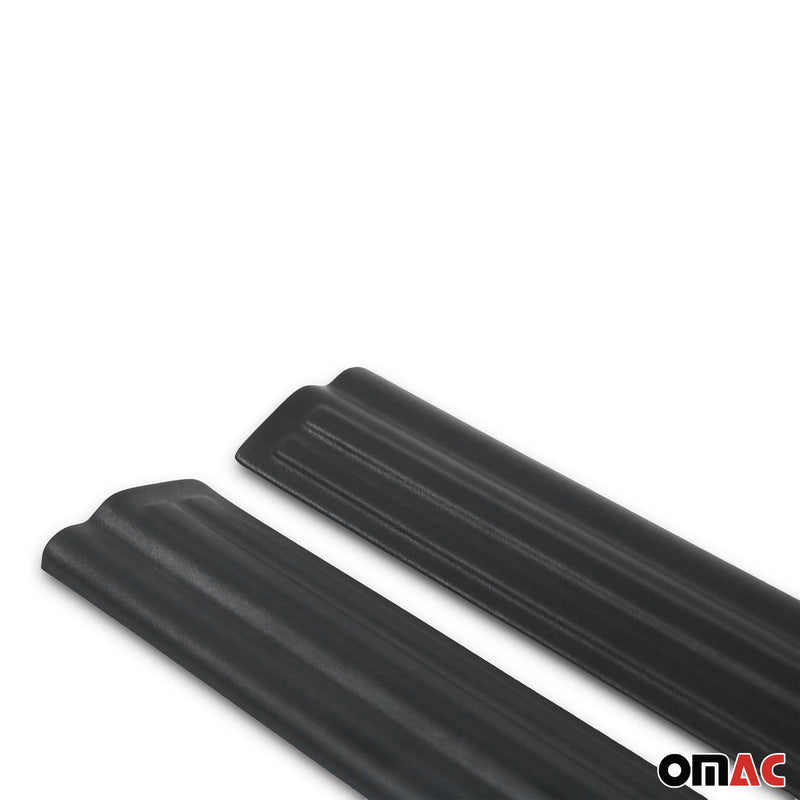 2016-2024 Mercedes Metris Door Sill Scuff Plate Scratch Protector ABS Black