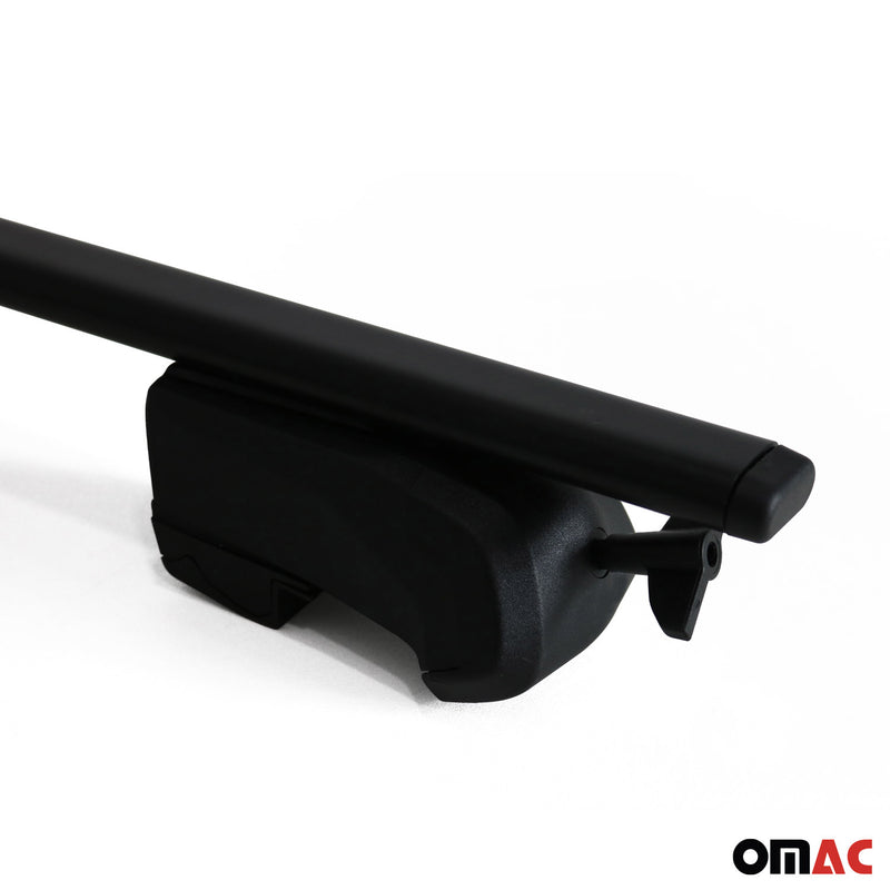 2007-2015 Audi Q7 Roof Rack Cross Bars Black