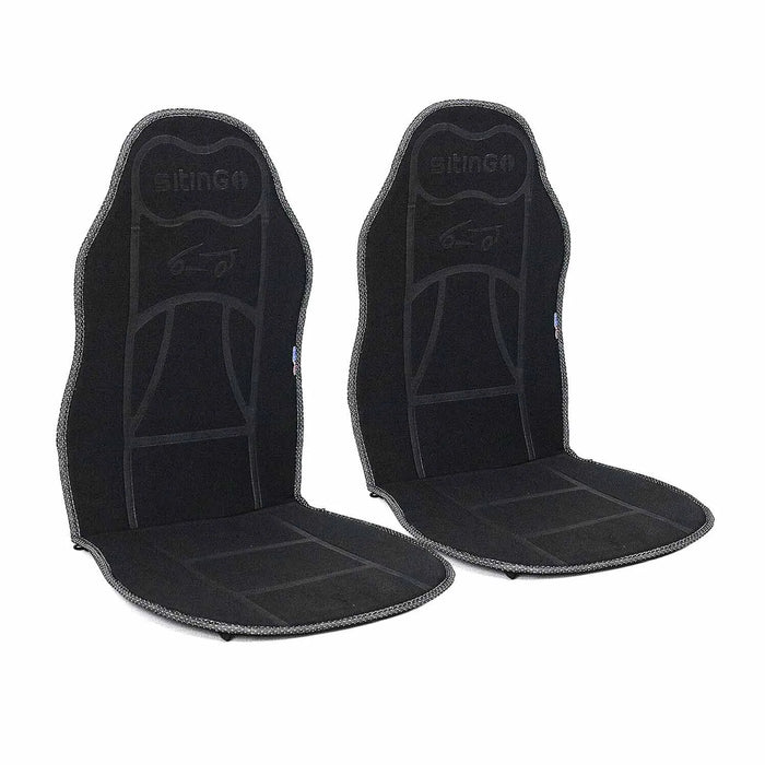 Car Seat Protector Cushion Cover Mat Pad Black for GMC Black 2 Pcs