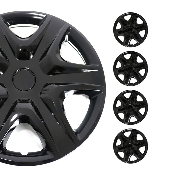 16" Wheel Rim Covers Hub Caps for Nissan Black