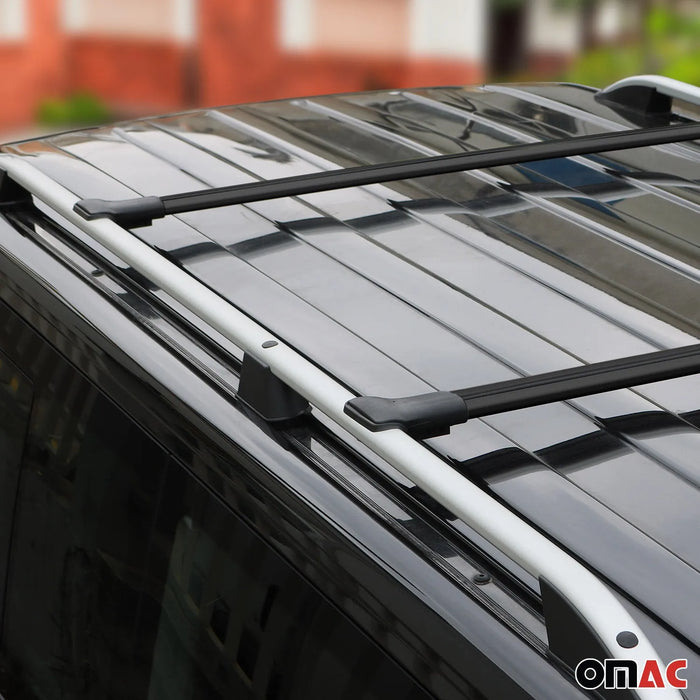 Roof Rack Cross Bars Luggage Carrier for Toyota 4Runner 2006-2009 Black 2Pcs