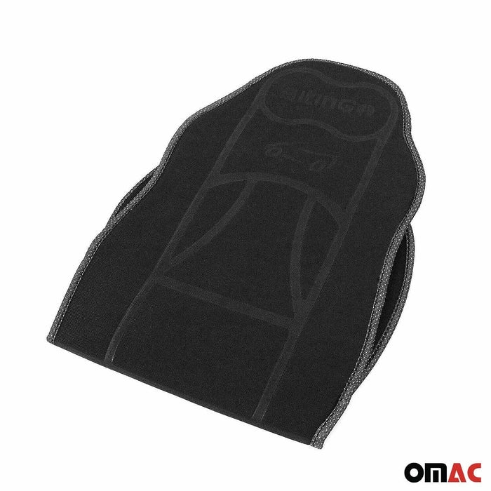 Car Seat Protector Cushion Cover Mat Pad Black for Mercedes Fabric Black 2Pcs