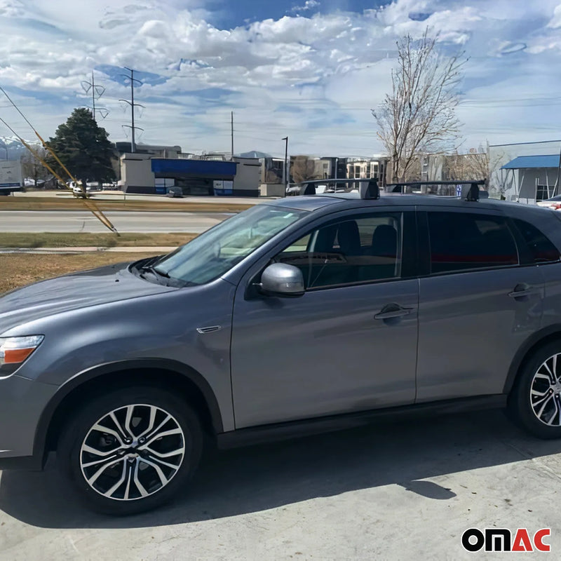 2018-2023 Subaru Crosstrek Roof Rack Cross Bars Black