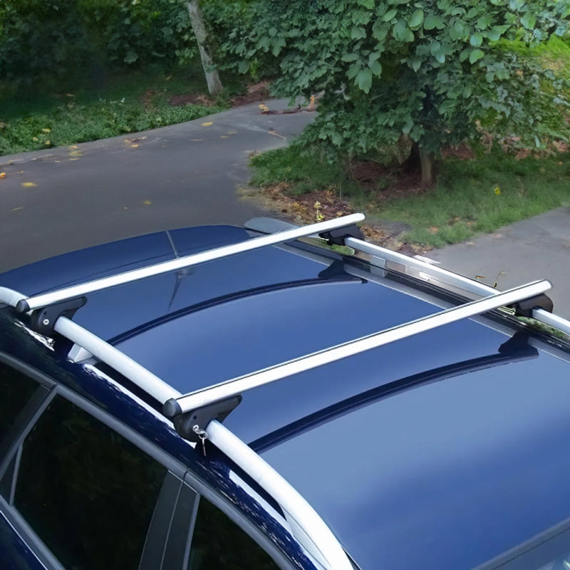 1999-2004 Jeep Grand Cherokee Roof Rack Cross Bars Silver