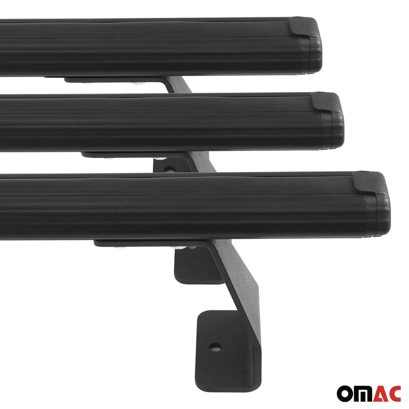 2015-2022 RAM ProMaster City Roof Rack Cross Bars 3Pcs Black