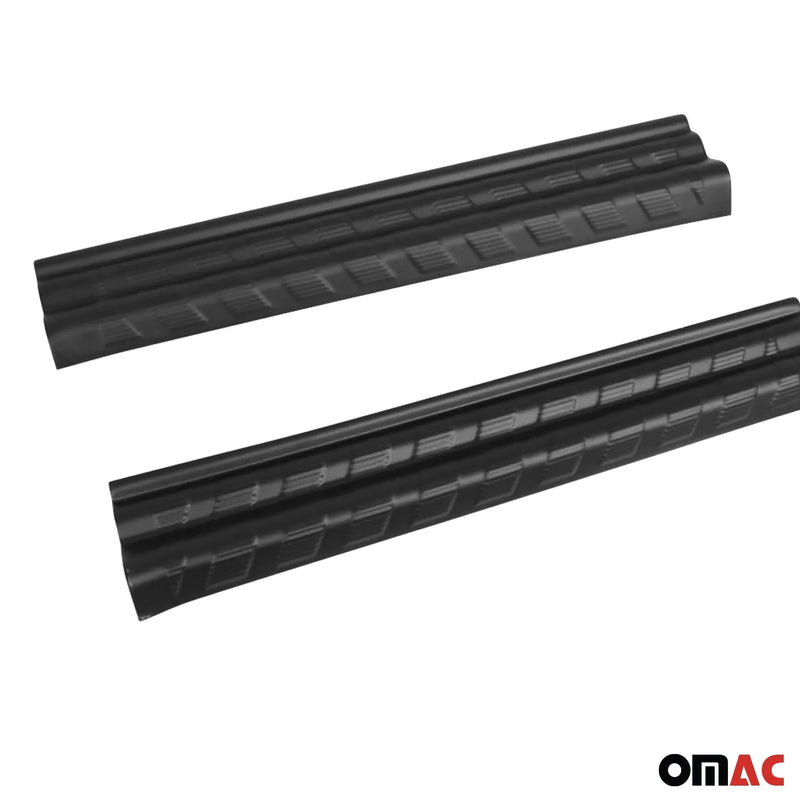 2006-2018 Mercedes Sprinter W906 Door Sill Scuff Plate Scratch Black 2Pcs