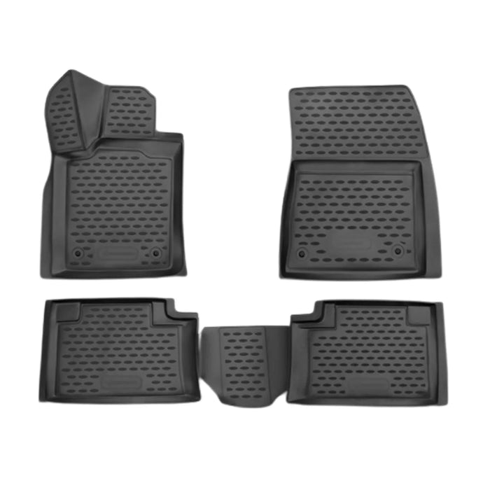 OMAC Floor Mats Liners fits Jeep Grand Cherokee 2014-2021 Black TPE All-Weather