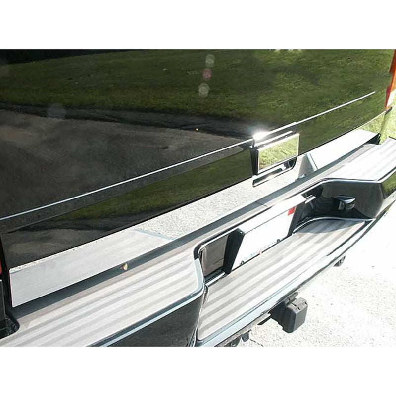 Stainless Steel Tailgate Trim 2Pc Fits 2002-2006 Cadillac Escalade