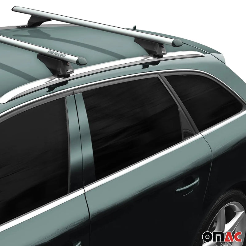 2015-2024 Porsche Macan Roof Rack Cross Bars Silver