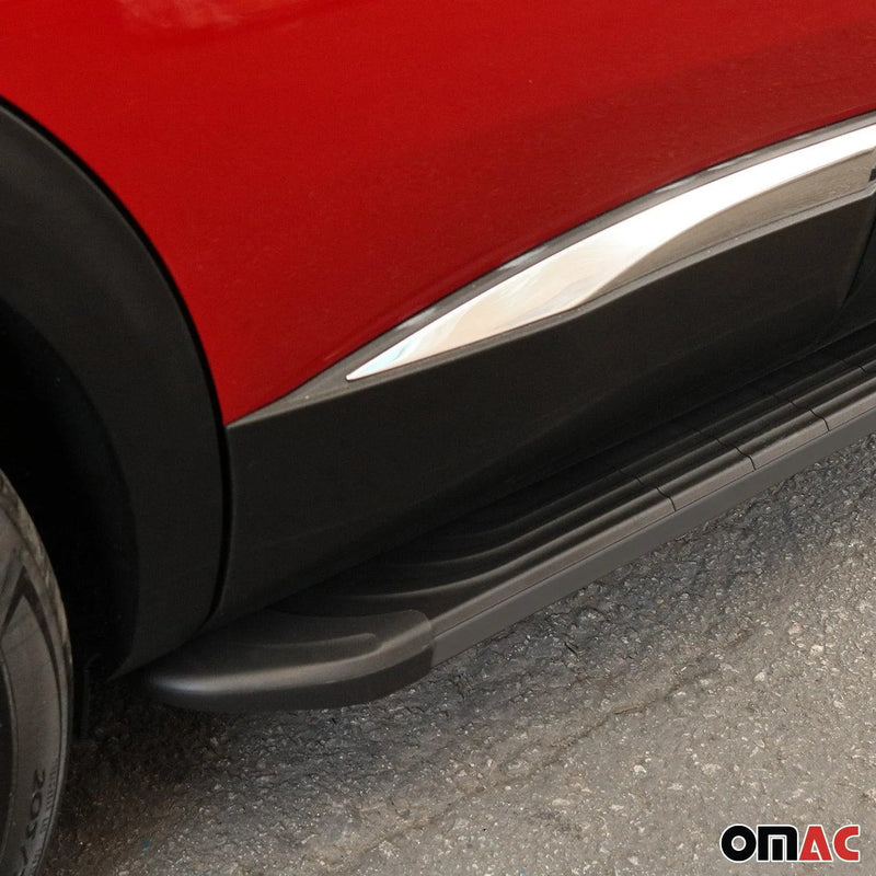 2006-2012 Toyota RAV4 Running Boards Side Steps Black