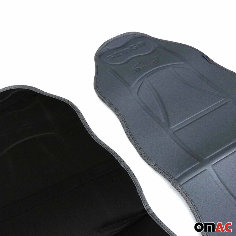 Cadillac Car Seat Protector Cushion Cover Mat Pad Gray Gray 2 Pcs