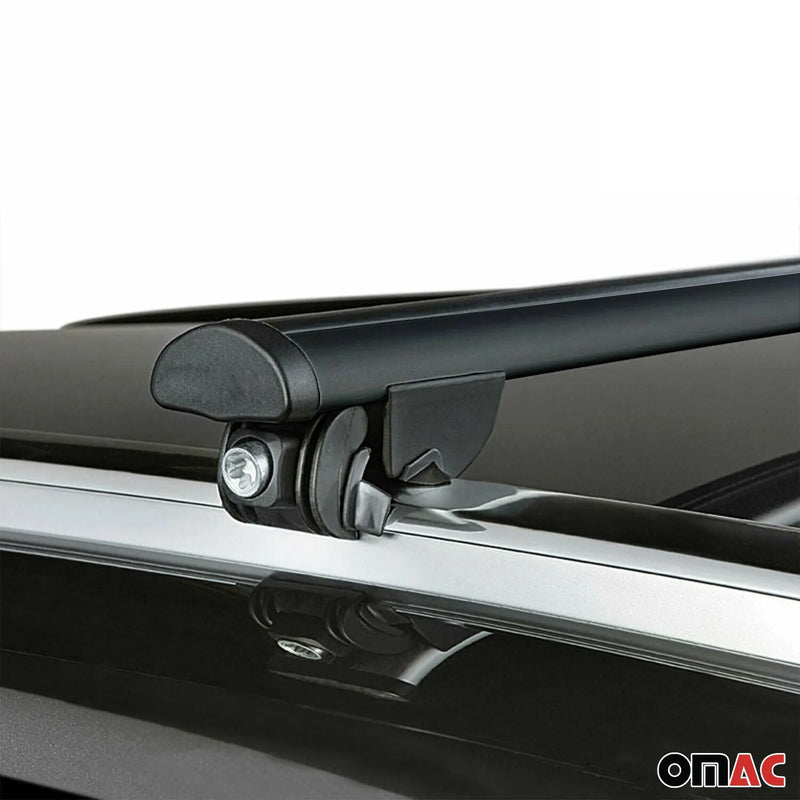 2005-2012 BMW 3 Series E91 Wagon Roof Rack Cross Bars Black