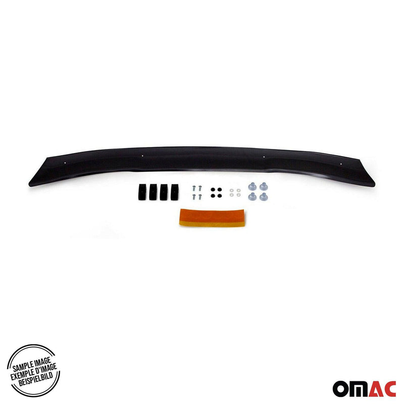 Front Bug Shield Hood Deflector Guard for VW Tiguan 2012-2017 Black Smoke - OMAC USA