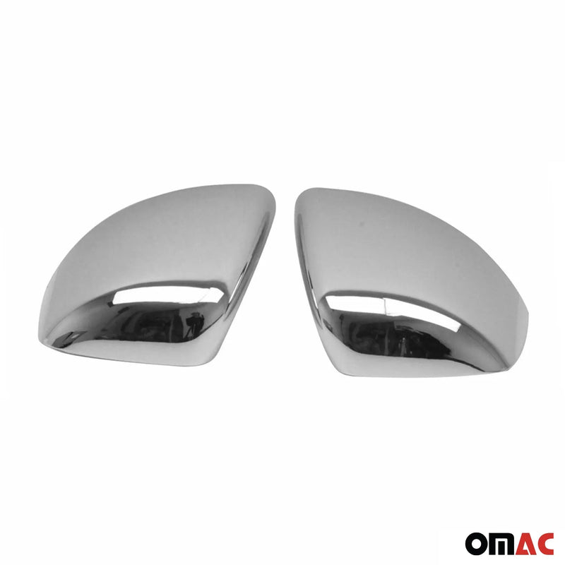 2014-2019 Ford Transit Connect Mirror Cover Caps & Door Handle Chrome Set