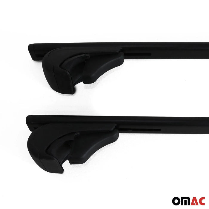 Roof Racks Cross Bars Carrier Durable for Chevrolet Tahoe 2001-2006 Black 2Pcs