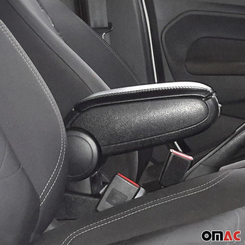 Beige Center Console Armrest for Nissan Juke 2011-2017 Plastic PU Leather 1Pc - OMAC USA