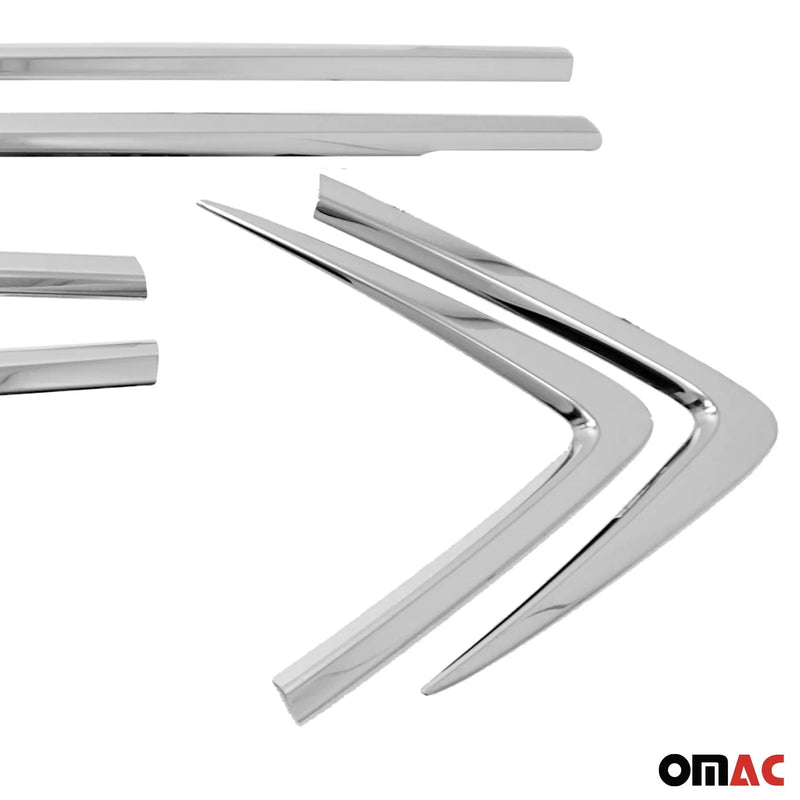 2012-2016 Opel Mokka Window Molding Trim Streamer Stainless Steel Silver 8x