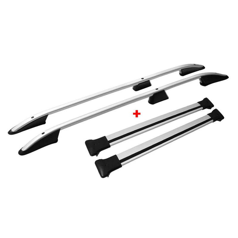 2013-2015 Subaru XV Crosstrek Roof Racks & Roof Rack Rails Silver