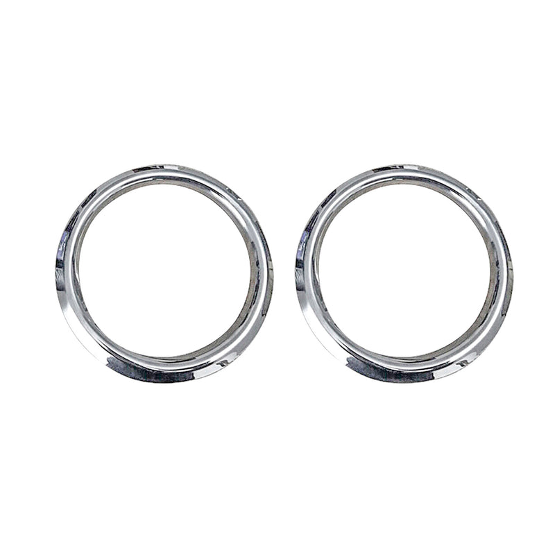 2011-2013 Kia Sorento Fog Light Lamp Bezel Cover Steel Silver 2 Pcs