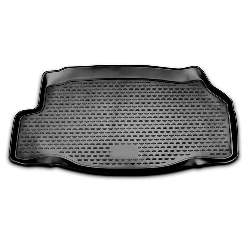 OMAC Cargo Mats Liner for Ford Mustang Coupe 2010-2014 Waterproof TPE Black - OMAC USA