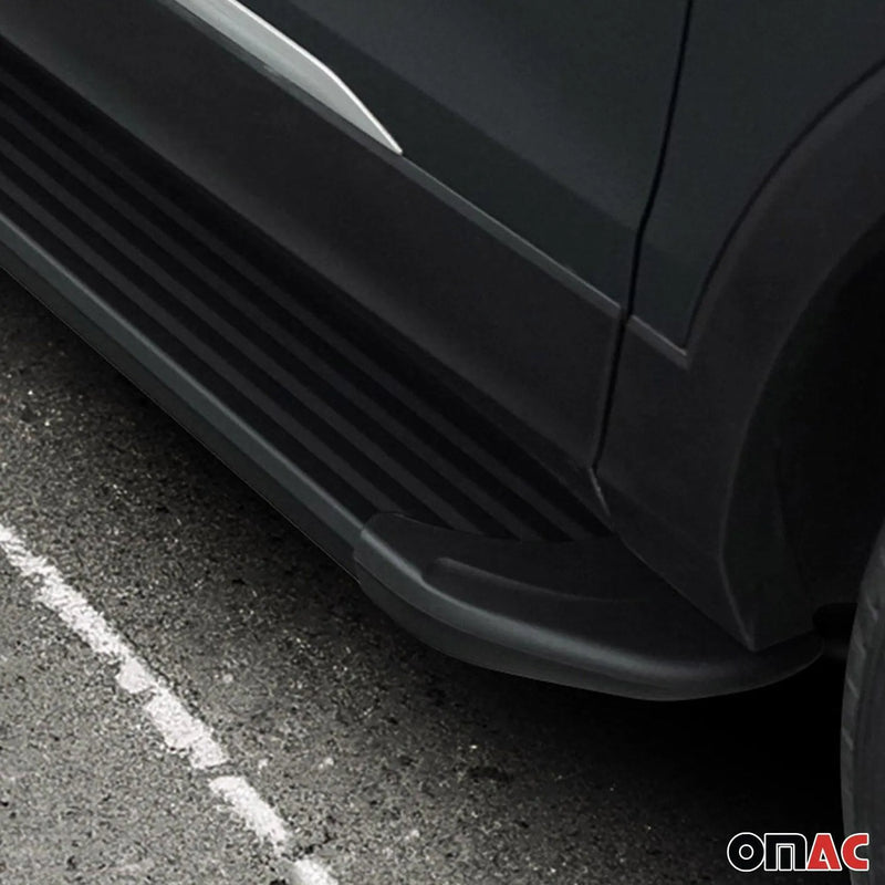 2010-2013 Kia Soul Running Boards Side Steps Black