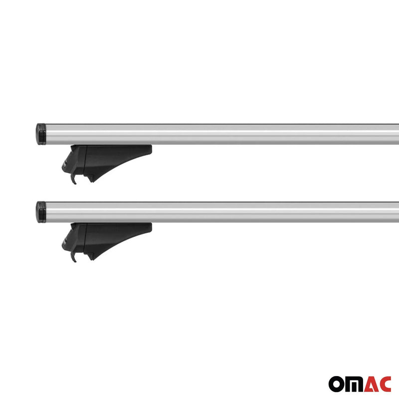 2007-2015 Audi Q7 Roof Rack Cross Bars Silver