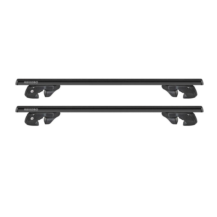 Cross Bar Roof Racks Carrier Alu for Subaru XV Crosstrek 2013-2015 Black 2Pcs