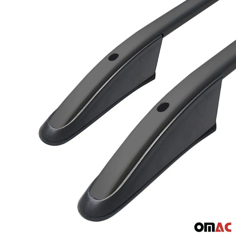 Roof Racks Side Rails for RAM ProMaster City 2015-2022 Black Aluminium L2 Long - OMAC USA