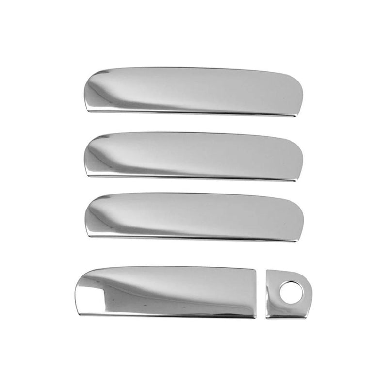 1997-2003 Audi A8 L Car Door Handle Cover Protector Steel Chrome 5 Pcs