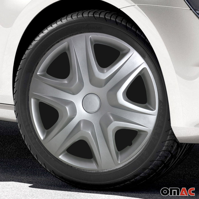 16" Wheel Rim Covers Hub Caps for Ford Silver Gray