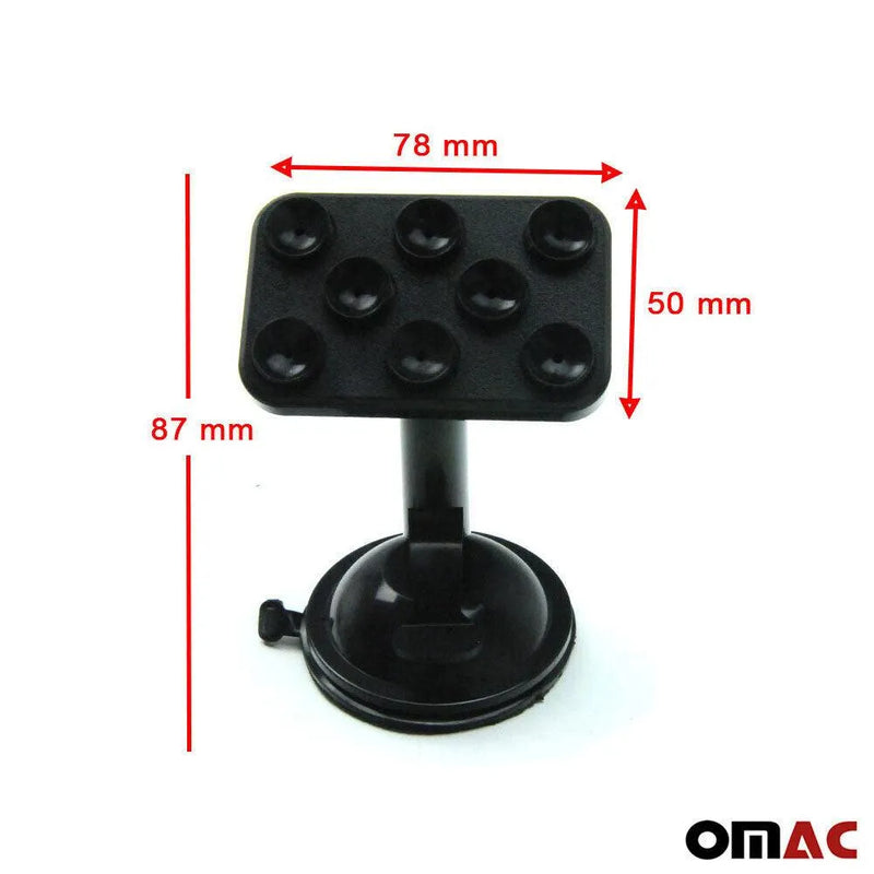 Car & Office Mobile Phone Holder Dashboard Adjustable Durable With Suction Heads