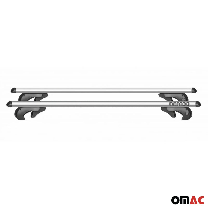 1995-2004 Audi A6 Avant Roof Rack Cross Bars Silver