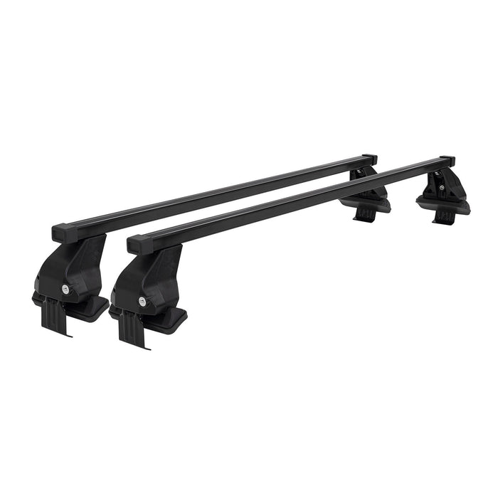 Smooth Roof Racks Cross Bars Carrier for Chevrolet Malibu 2014-2015 Black 2Pcs