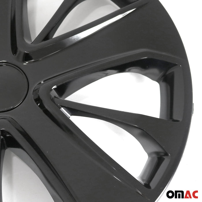 4x 15" Wheel Covers Hubcaps for RAM Black