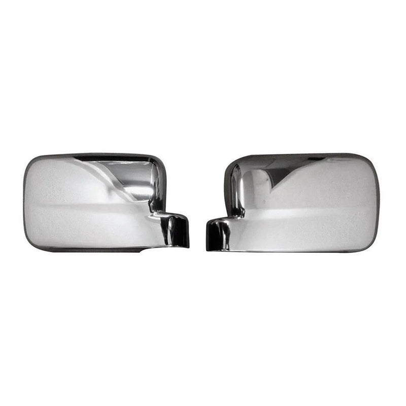 Side Mirror Cover Caps Fits Ford Transit Connect 2010-2013 Chrome Silver 2 Pcs - OMAC USA