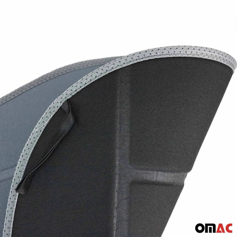 Toyota Car Seat Protector Cushion Cover Mat Pad Gray Gray 2 Pcs